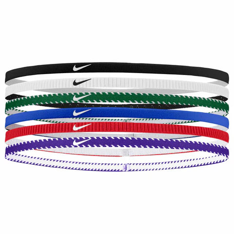 Nike Flex Slim Headbands 6 Pack - Multiple Options