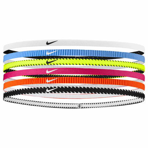 Nike Flex Slim Headbands 6 Pack - Multiple Options