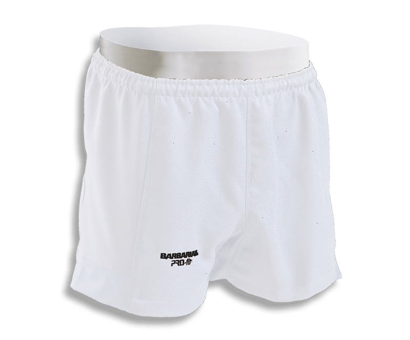 Men's Pro-Fit Rugby Shorts - White