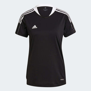 Women's Tiro 21 Training Jersey - Black/White
