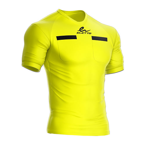 Yellow Caution Referee Jersey
