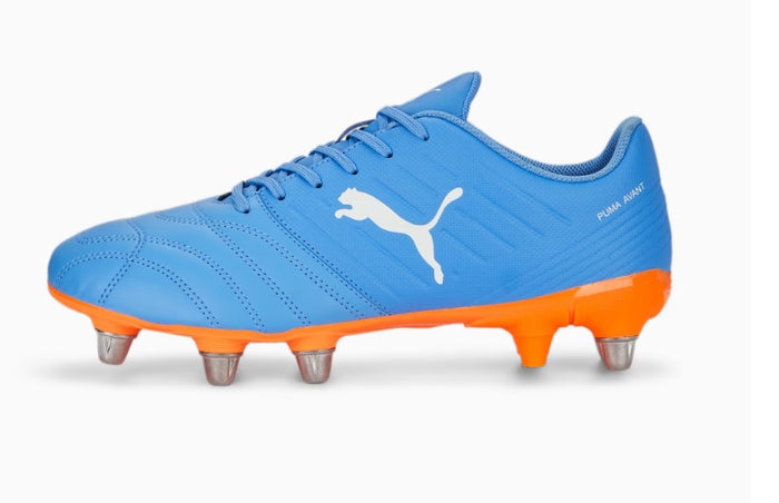 Avant Soft Ground Rugby Boots Blue Orange