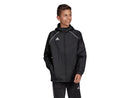 Adidas Youth Core 18 Rain Jacket (Black)