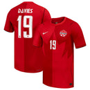 Youth Canada 26 Home Stadium Jersey "Alphonso Davies