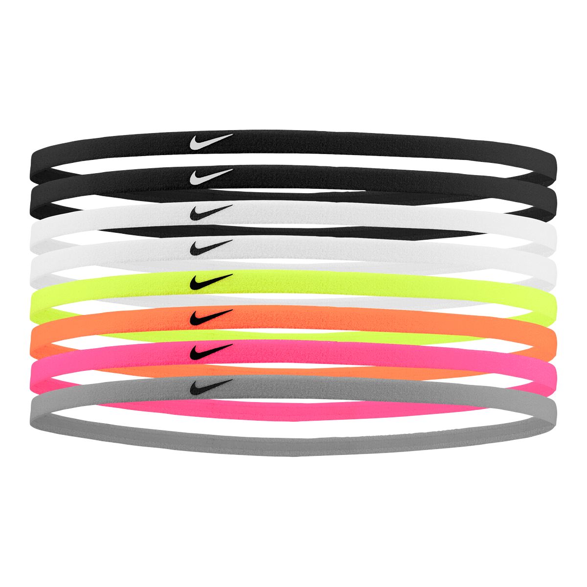 Nike Skinny Headbands 6 Pack - Multiple Options