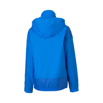 JR Puma teamGOAL Training Rain Jacket (Royal)