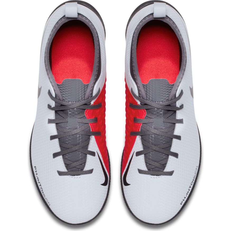 Nike JR Phantom Vision Club DF Indoor Court Soccer Boots (Raised on Concrete Pack)