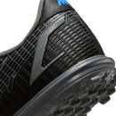 JR Vapor 14 Academy Turf Soccer Boots - Black Pack