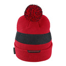 Canada Soccer Cuffed Hat with Pom - Red